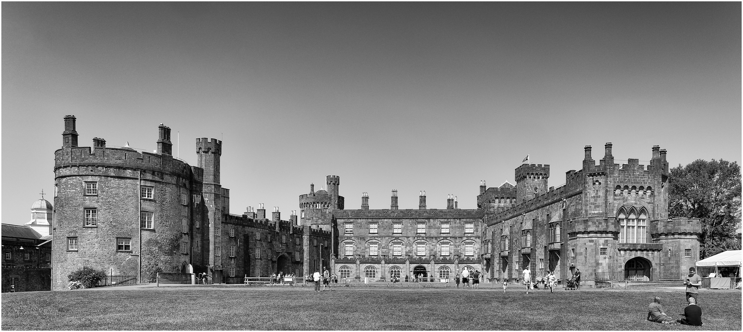 Schwarzweiser Freitag - Kilkenny Castle