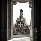 Schwarzweiss-Fotografie: Barcelona - Park Güell