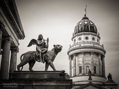 Schwarzweiss-Fotografie: Berlin - Gendarmenmarkt