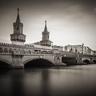 Schwarzweiss-Fotografie: Berlin - Oberbaumbrücke