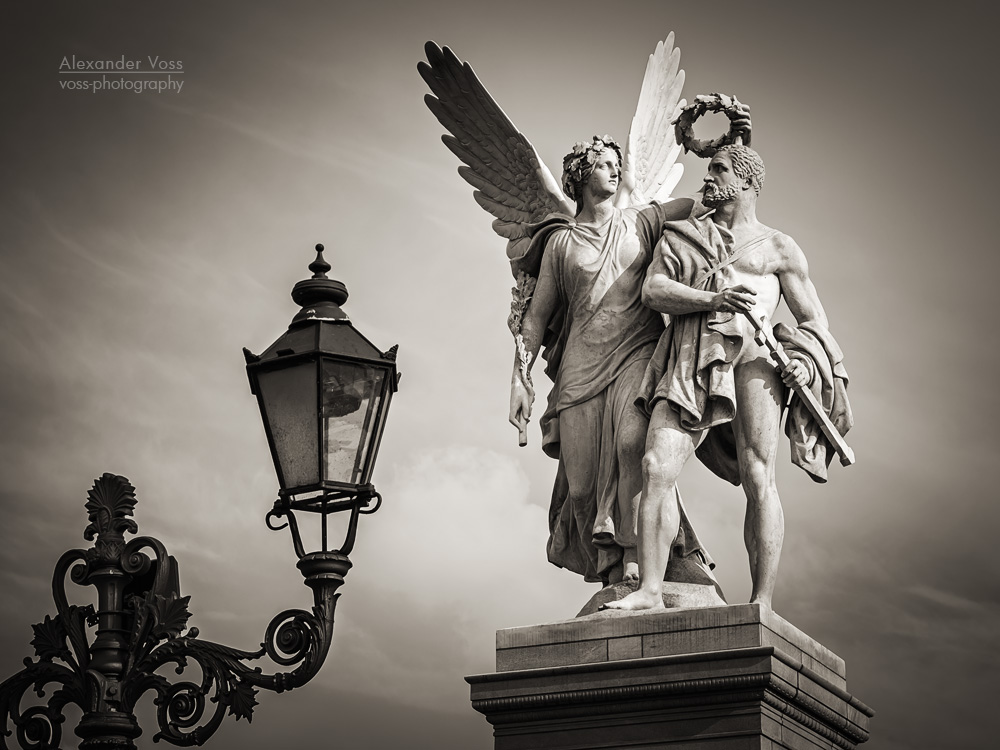 Schwarzweiss-Fotografie: Berlin - Schlossbrücke