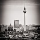 Schwarzweiss-Fotografie: Berlin Skyline