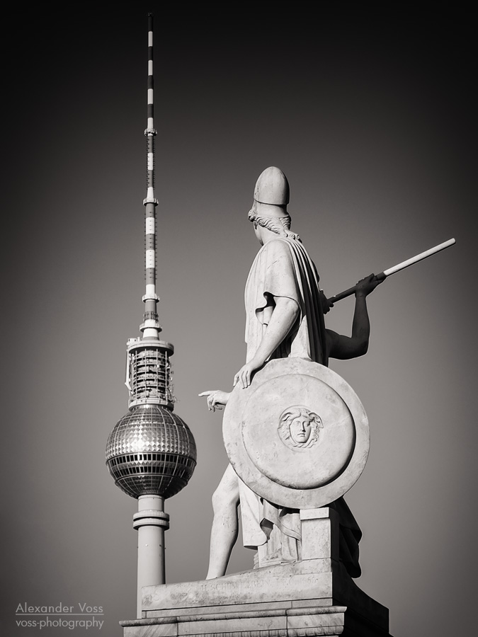 Schwarzweiss-Fotografie: Berliner Fernsehturm