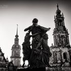 Schwarzweiss-Fotografie: Dresden - Schlossplatz