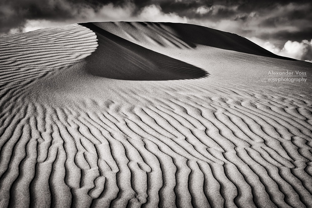 Schwarzweiss-Fotografie: Dunas de Maspalomas