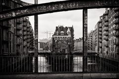 Schwarzweiss-Fotografie: Hamburg - Speicherstadt