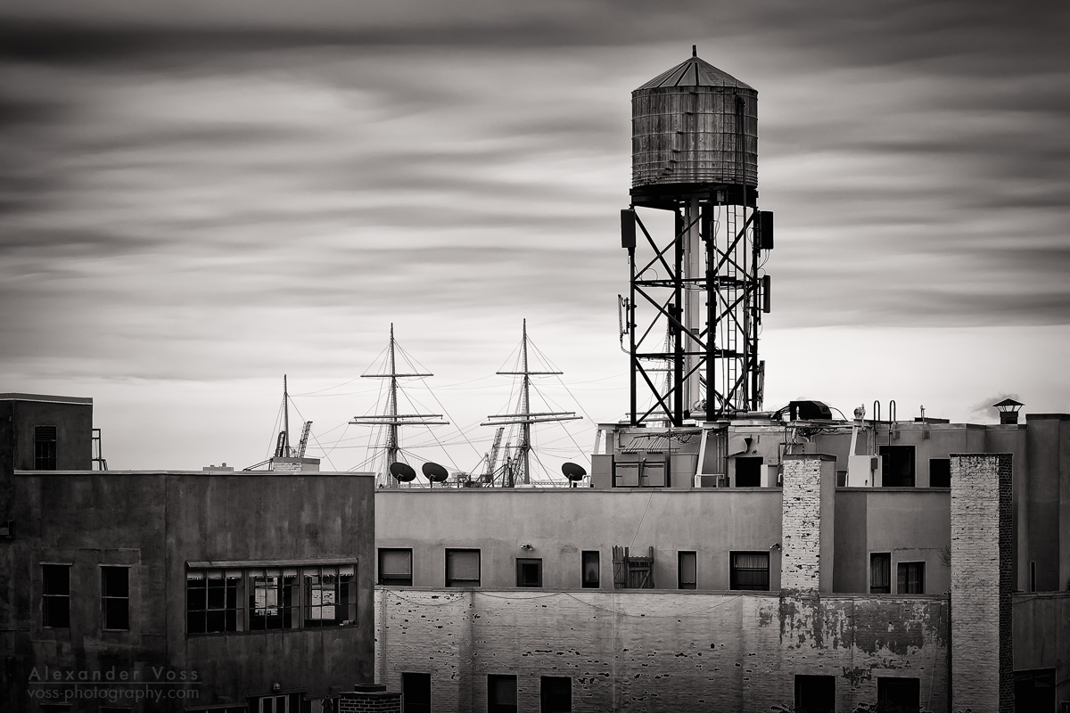 Schwarzweiss-Fotografie: New York Skyline