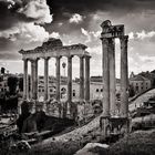 Schwarzweiss-Fotografie: Rom - Forum Romanum