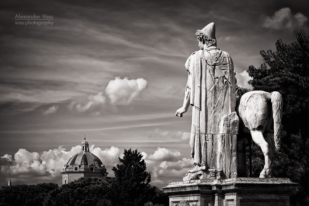 Schwarzweiss-Fotografie: Rom - Kapitol