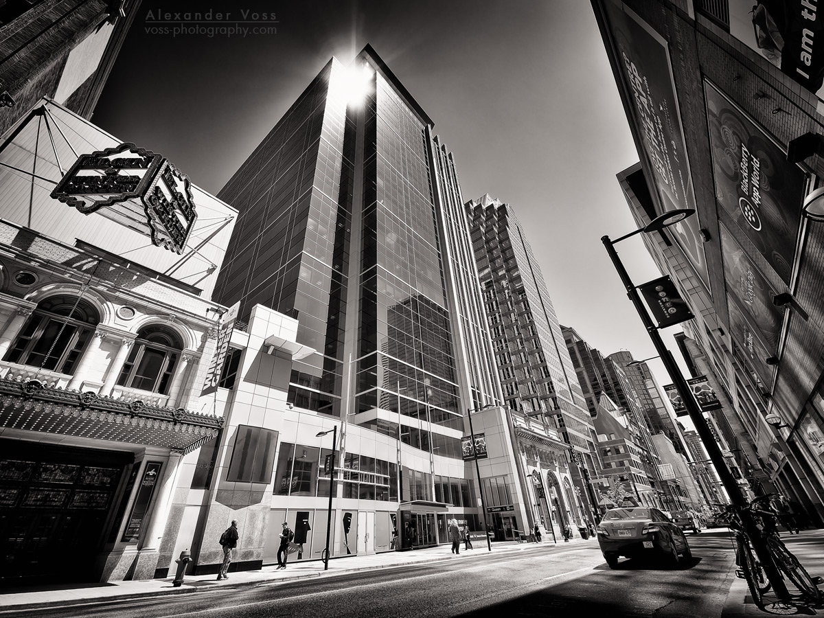 Schwarzweiss-Fotografie: Toronto - Yonge Street