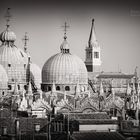 Schwarzweiss-Fotografie: Venedig - Markusdom