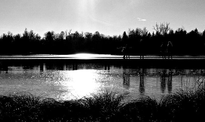 Schwarzweißer Freitag