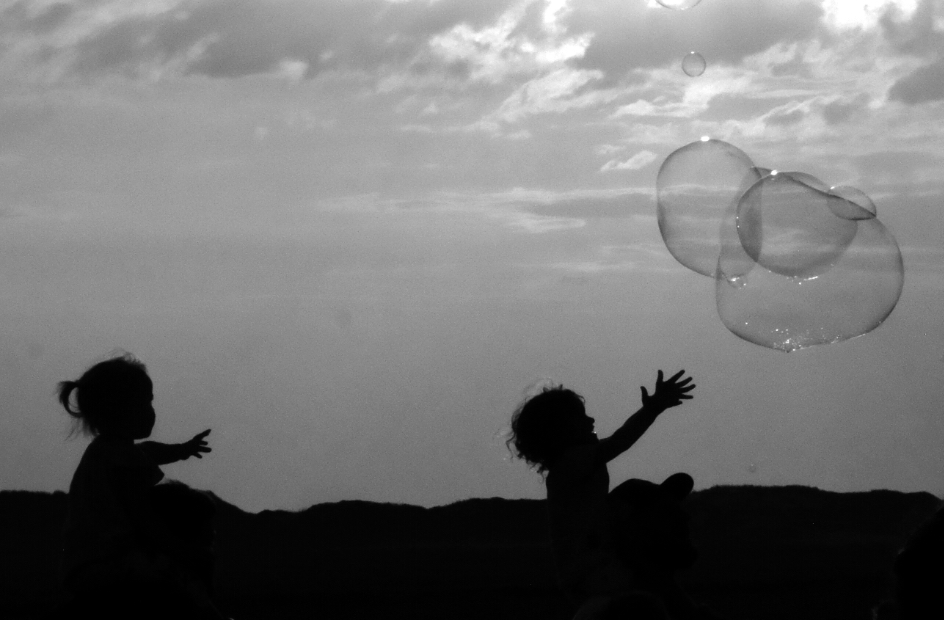 Schwarzweißer Freitag - Bubbles Fun