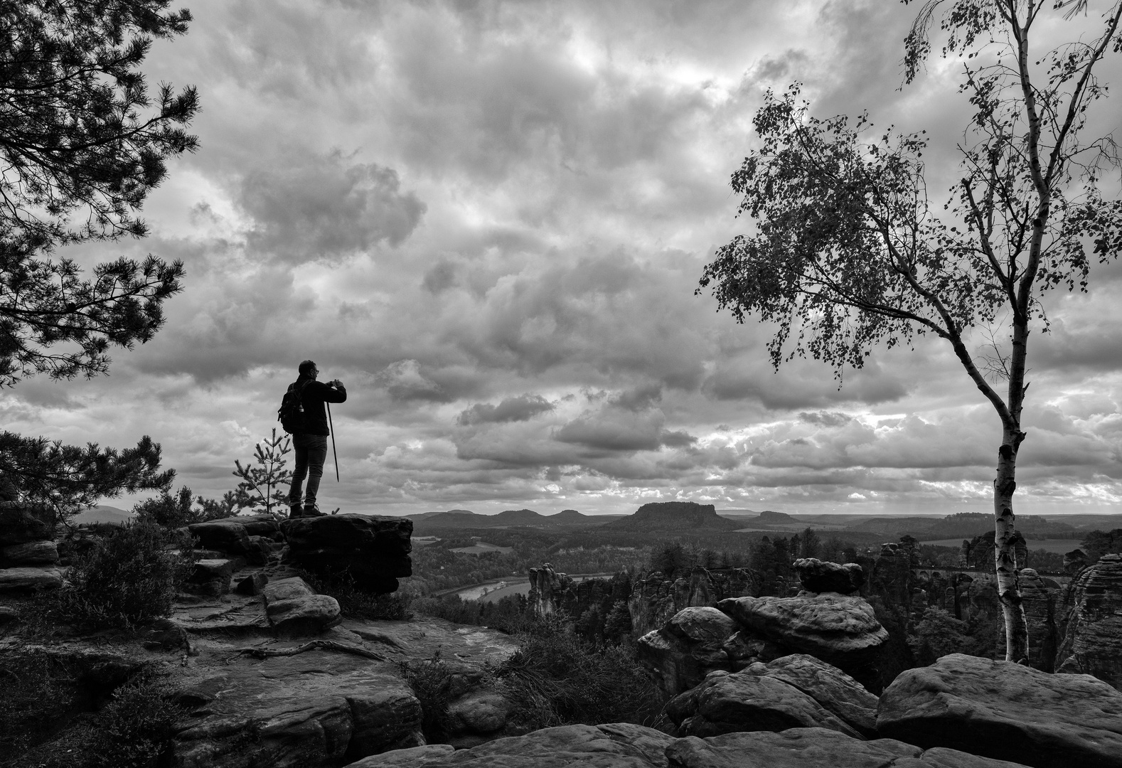 Schwarzweißer Freitag: Der Fotograf