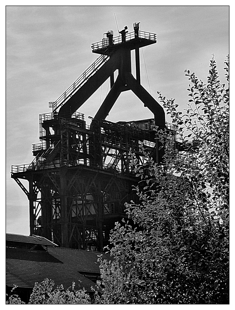 Schwarzweißer Freitag- Industriefotografie