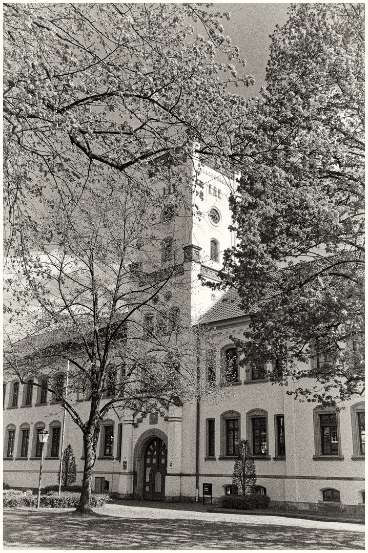 Schwarzweißer Freitag - Schloss Aurich 