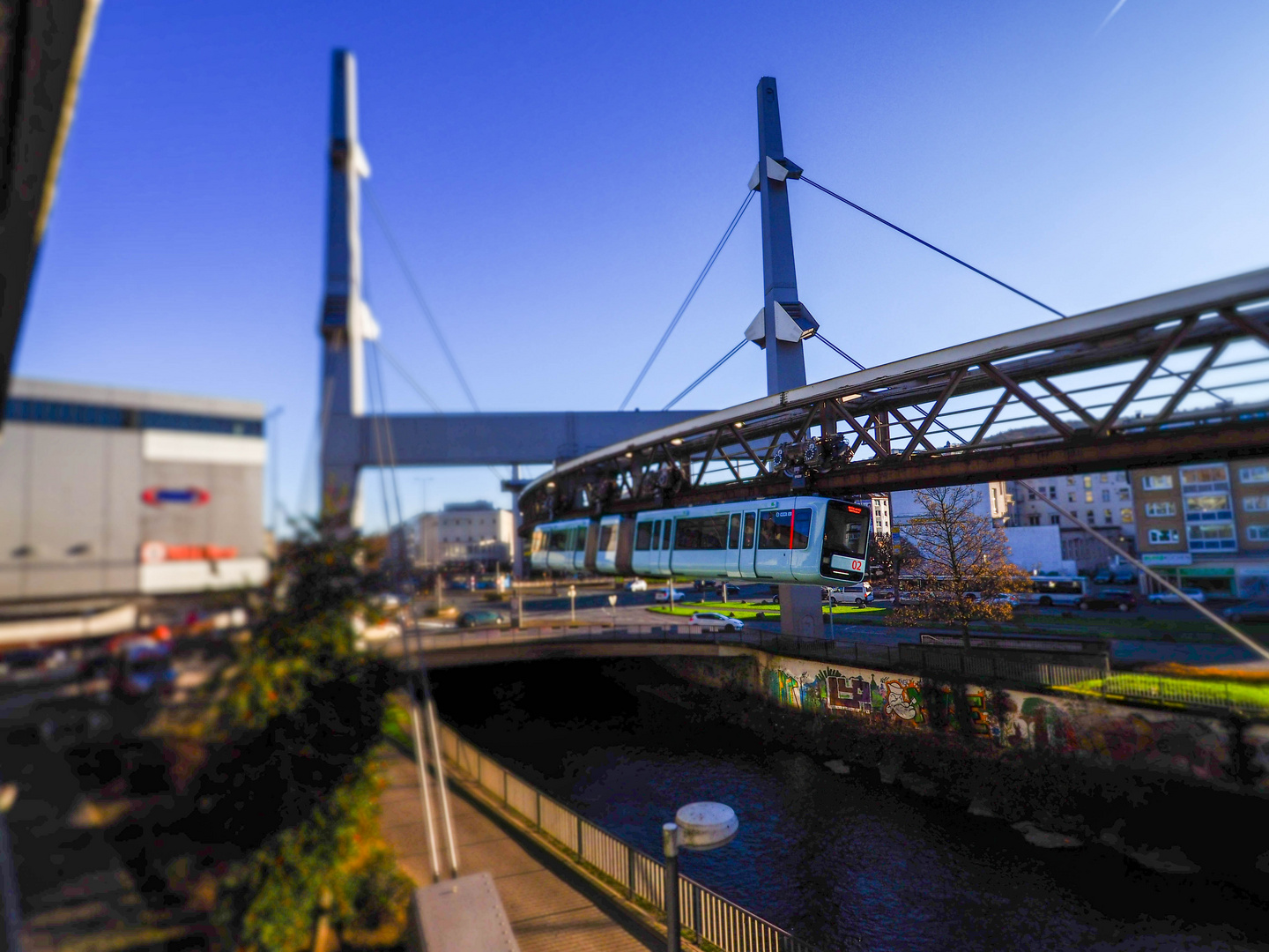 Schwebebahn am Alter Markt