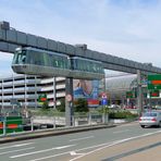 Schwebebahn am Düsseldorfer Flughafen