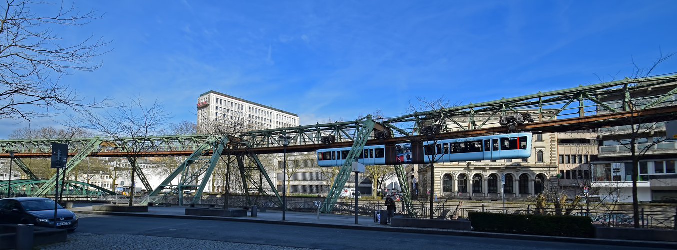 Schwebebahn an der Ohligsmühle