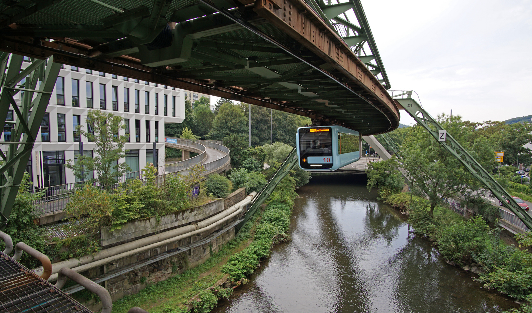 Schwebebahn an der Ohligsmühle