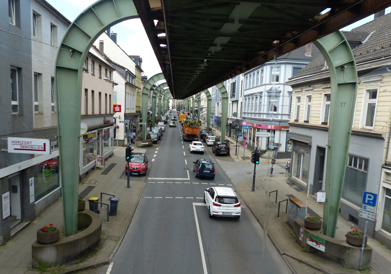 Schwebebahn-Ausblick