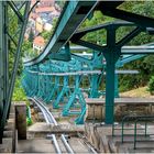 Schwebebahn Dresden-Loschwitz - Blick auf die Strecke