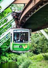 Schwebebahn feels "Green".