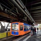 Schwebebahn in der Station Alter Markt 