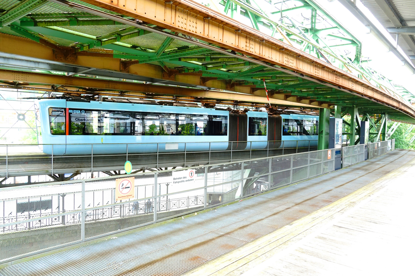 Schwebebahn in Oberbarmen