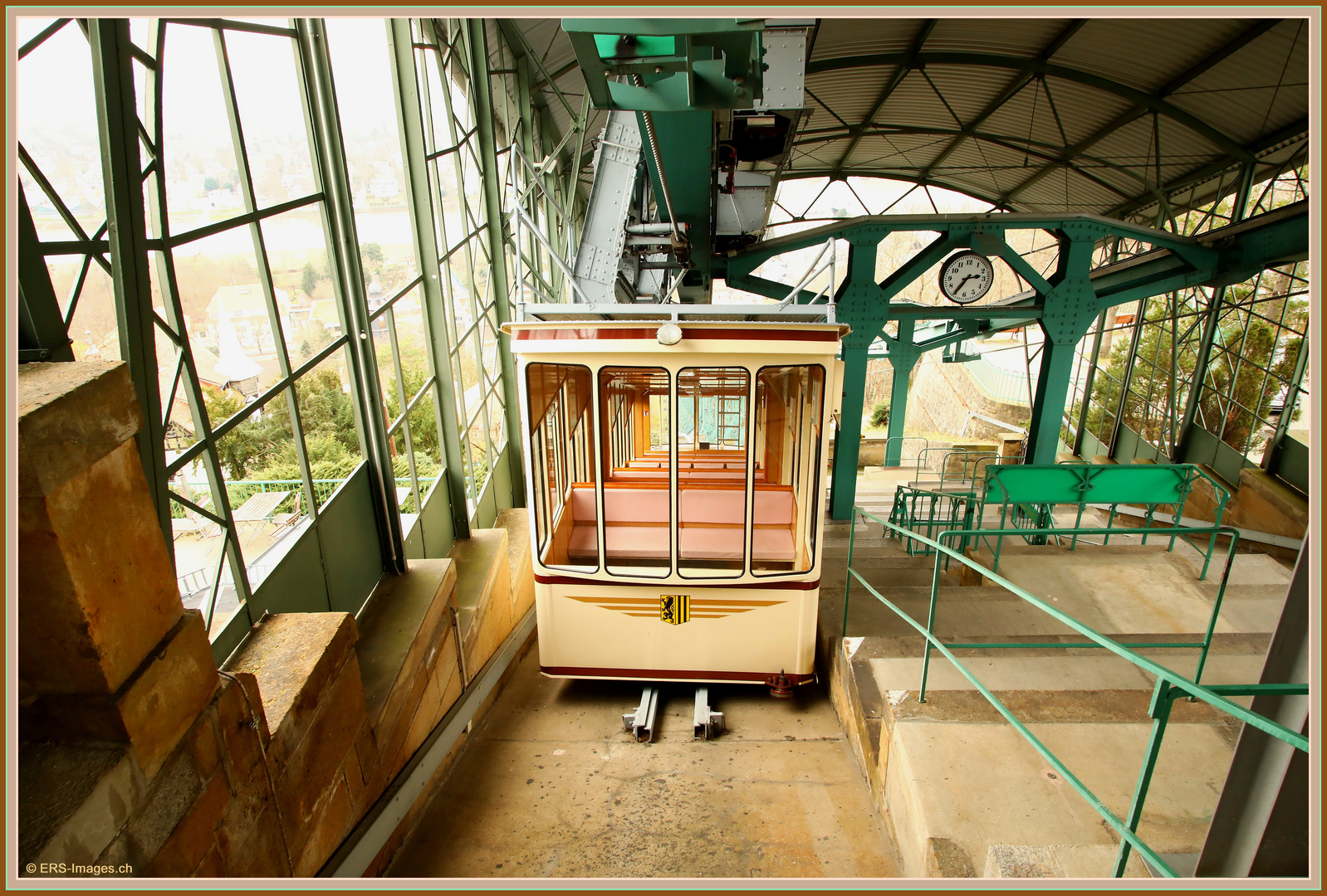 Schwebebahn obere Station, Loschwitz DresdenDresden III b 2024-02-26 288 (48) ©