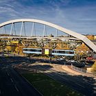 Schwebebahn   Querung der B7