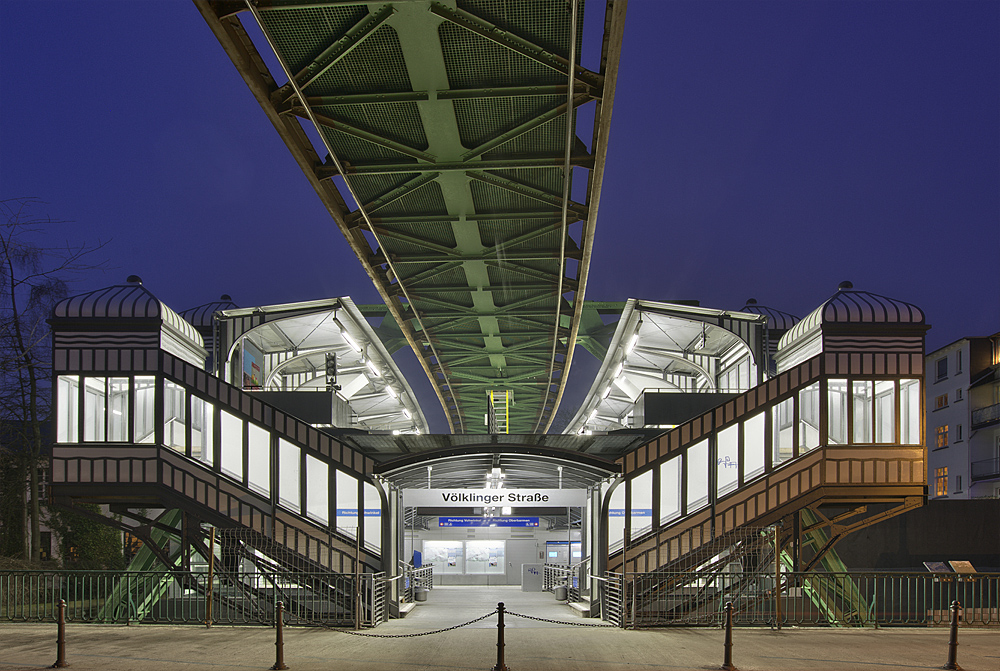 Schwebebahn-Station Völklinger Straße