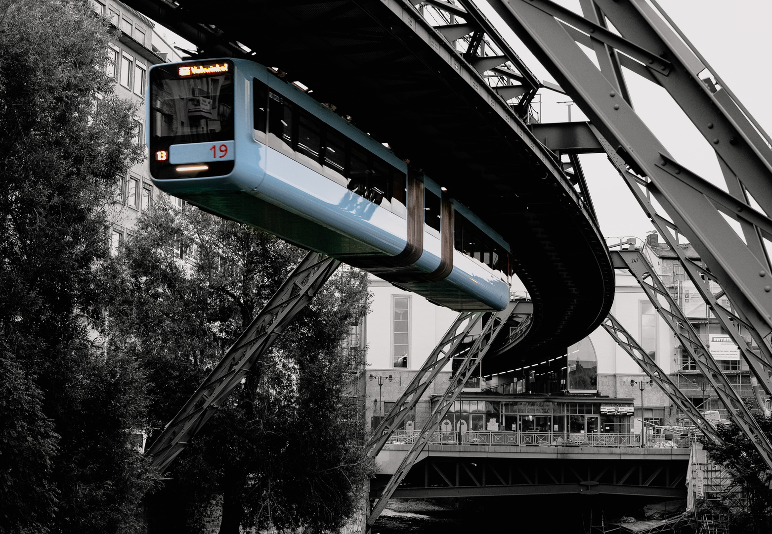 Schwebebahn Wuppertal Döppersberg