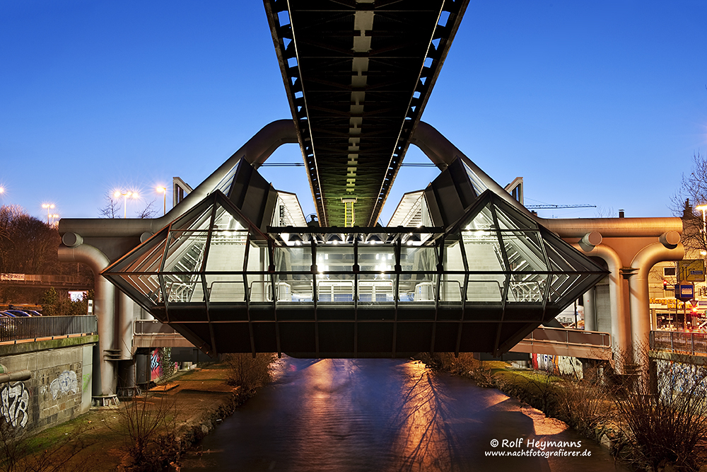 Schwebebahnbahnhof in Wuppertal