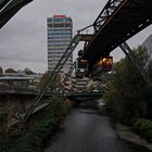 Schwebebahnen an der Schlossbleiche