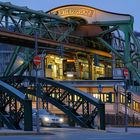 Schwebebahnhaltestelle Wertherbrücke Wuppertal Barmen