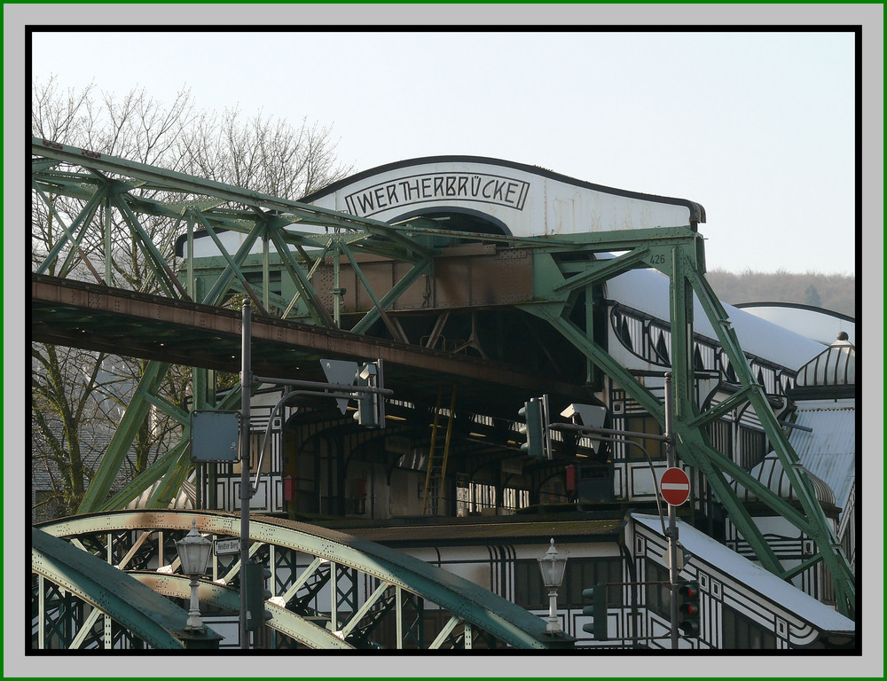 Schwebebahnhof in Wuppertal