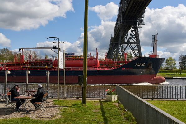 Schwebefähre in Rendsburg