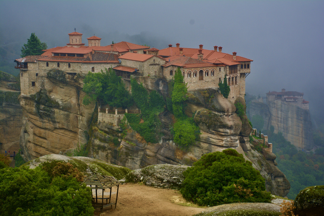 Schwebende Klöster von Meteora