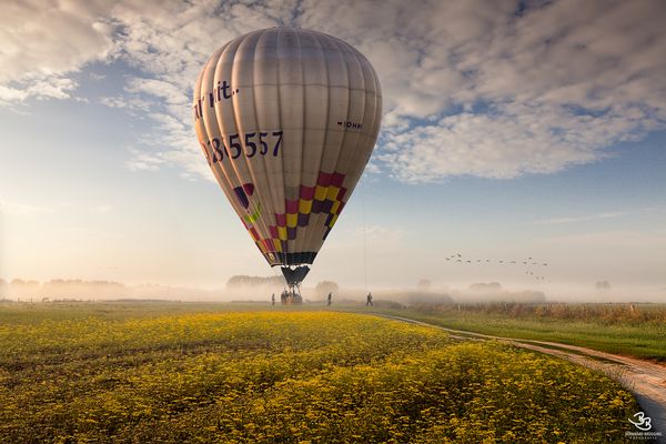 Schwebender Aufbruch 