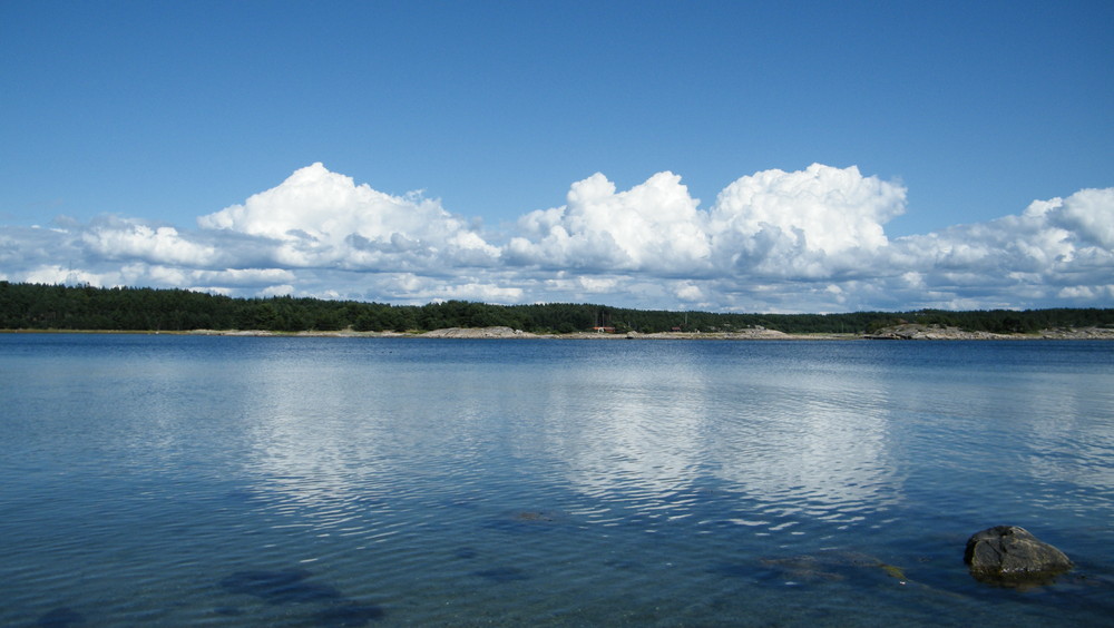 Schweden Felsen und Meer von Fotofan09 