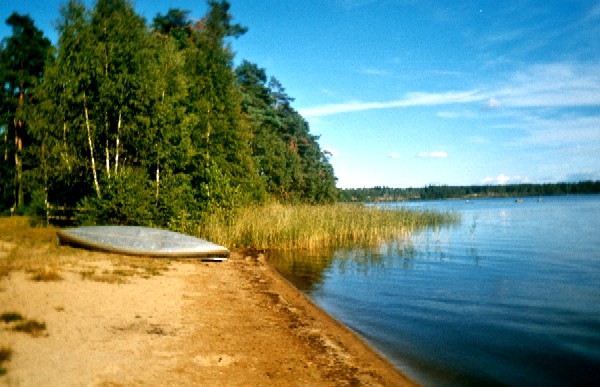 Schweden - Kanutour am See Asnen