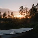 Schweden Sonnenuntergang