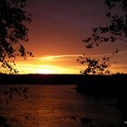 Schweden Sonnenuntergang