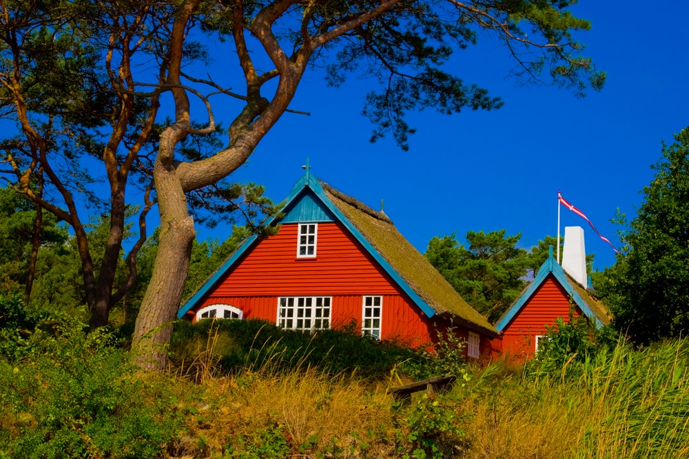 Schwedenrot auf Bornholm