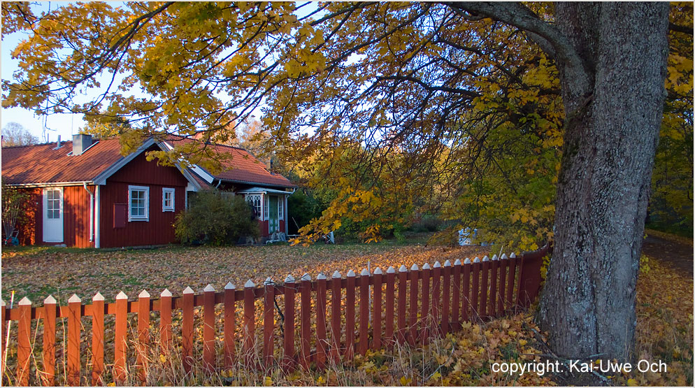 Schwedische Herbstidylle