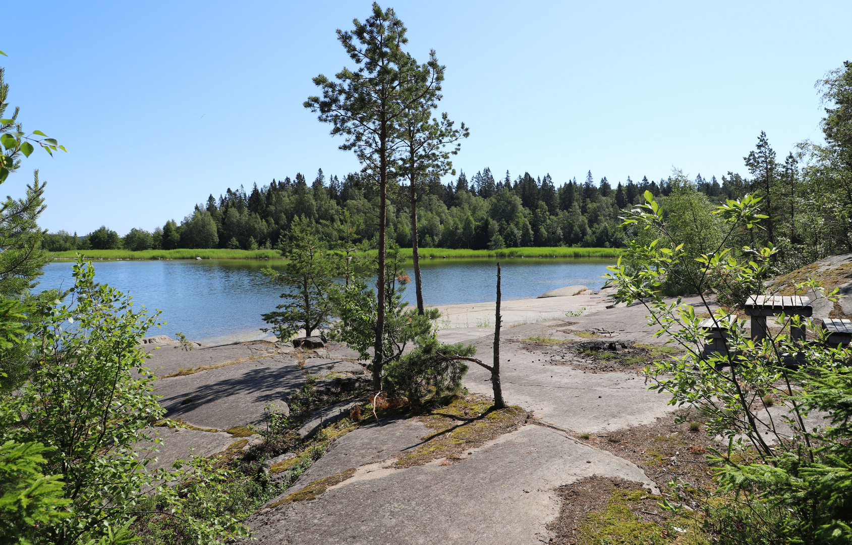 Schwedische Idylle im Skuleskogen Nationalpark