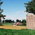 Schwedische Idylle mit Runenstein