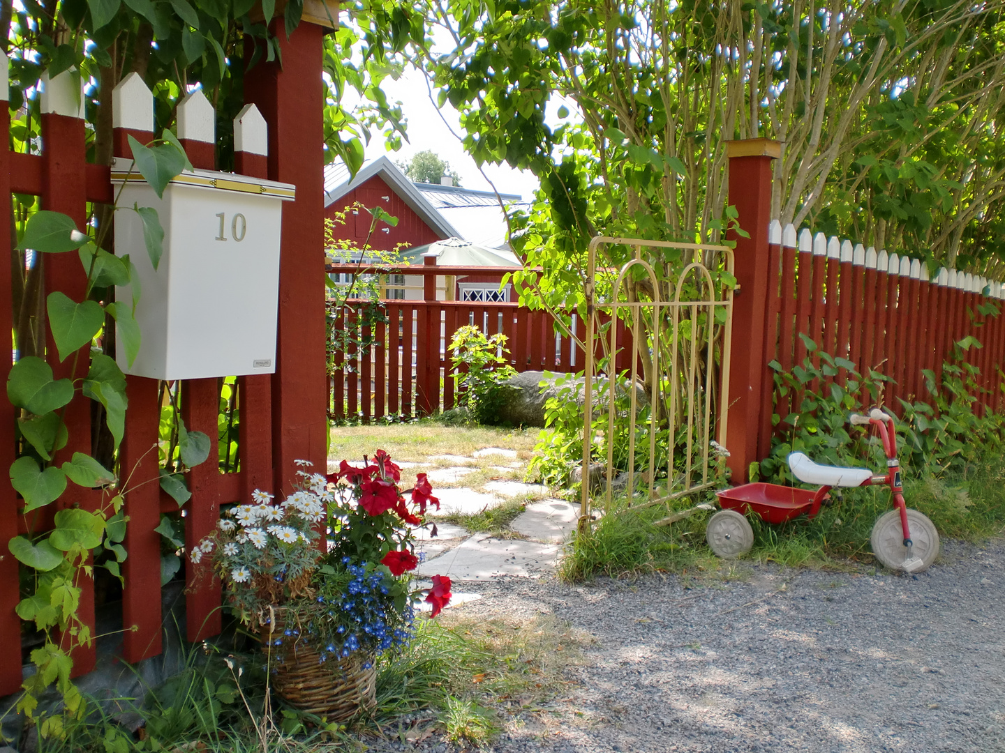 Schwedische Sommeridylle auf Vaxholm