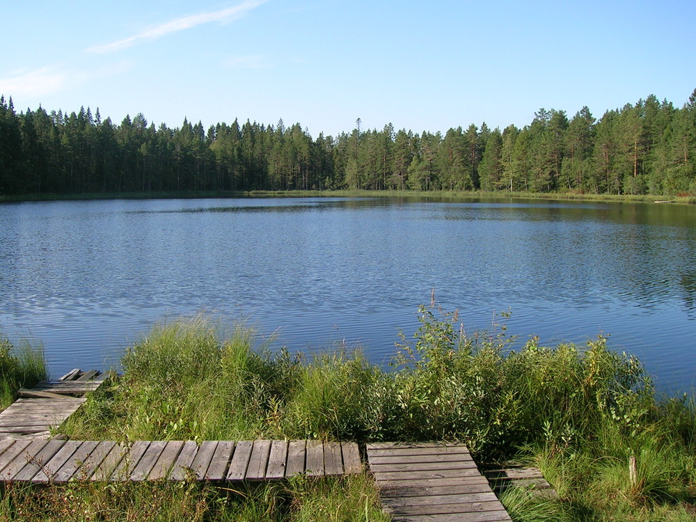 Schwedischer Angelsteg